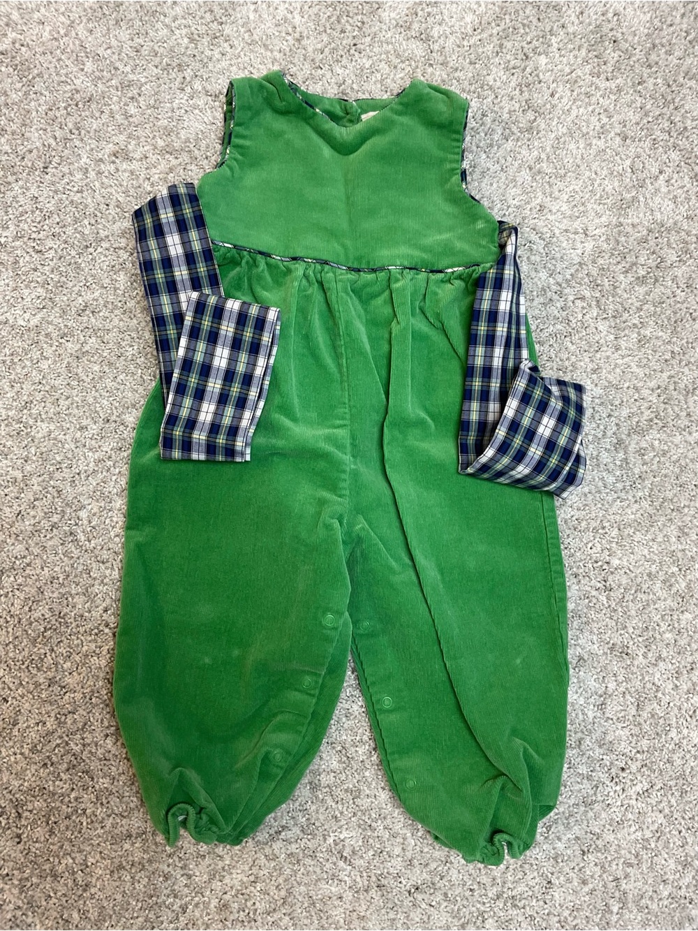 The Beaufort Bonnet Company Rebecca Romper/ Overalls, EUC, Size 2T